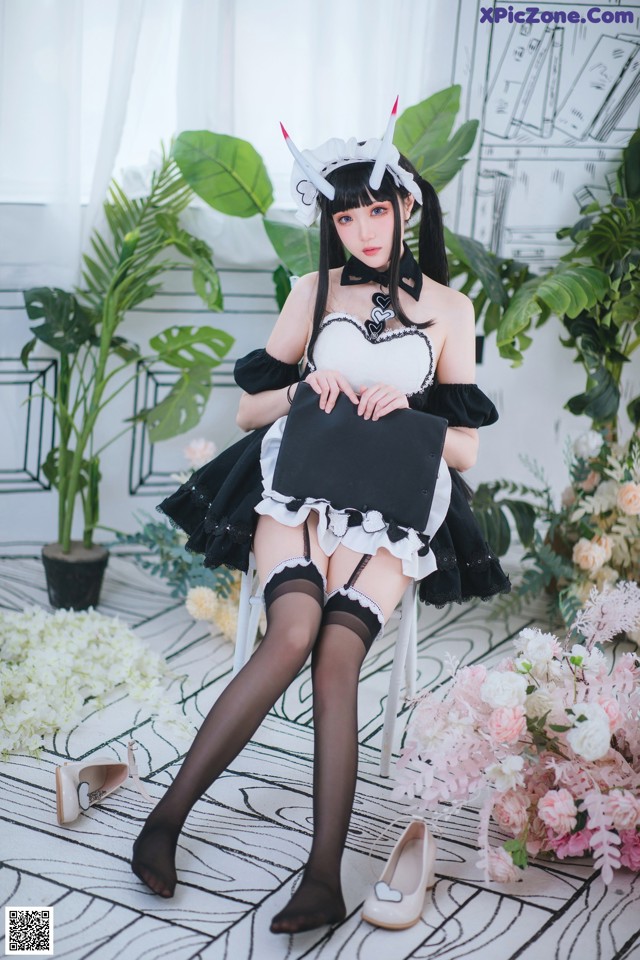 Cosplay 瓜希酱 能代女仆 No.cfe68c