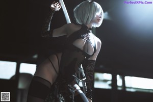 夏小秋秋秋 Cosplay 2B ニーア オートマタ