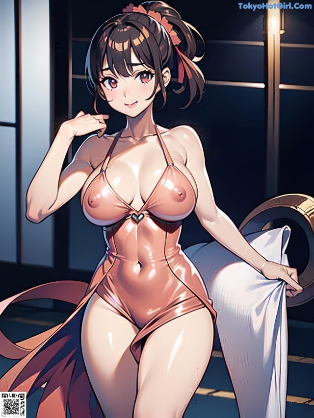 Hentai - 华彩繁花 Set 2 20230602 Part 31 No.7eb55f A woman in a pink bikini posing for a picture.